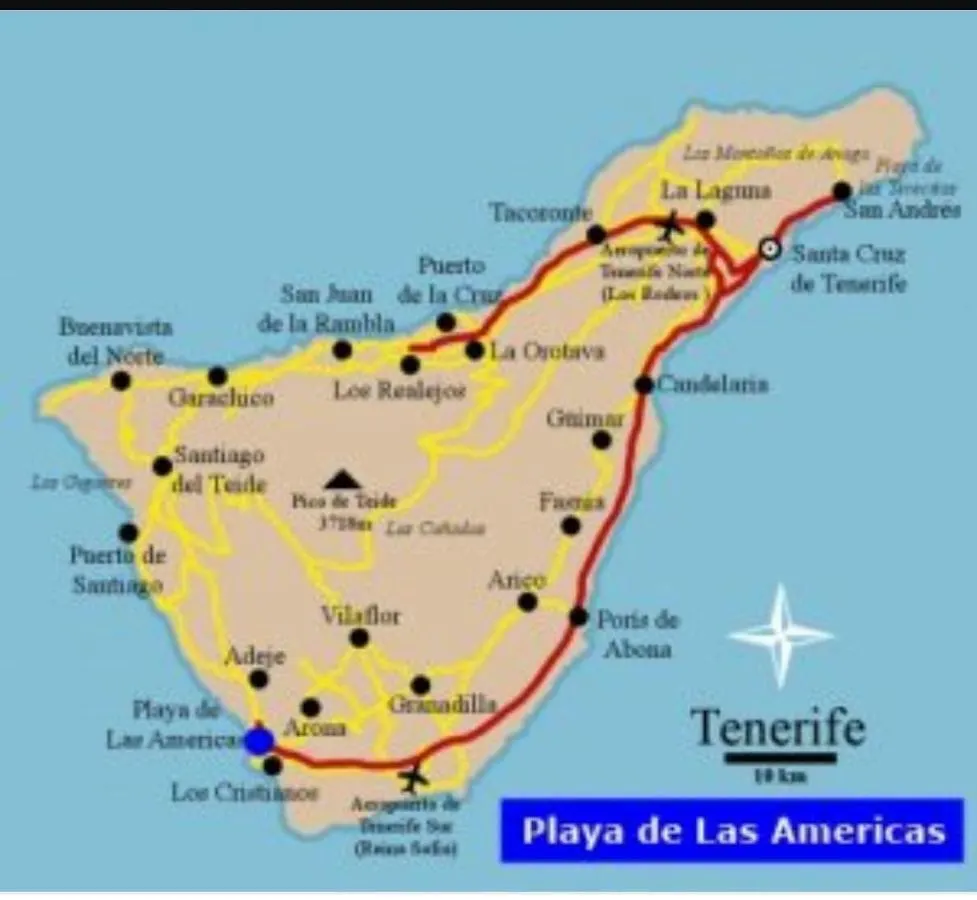 Azahara Playa -Las Vistas Beach Free Wifi Playa de las Americas  Apartmán Playa de las Americas (Tenerife)